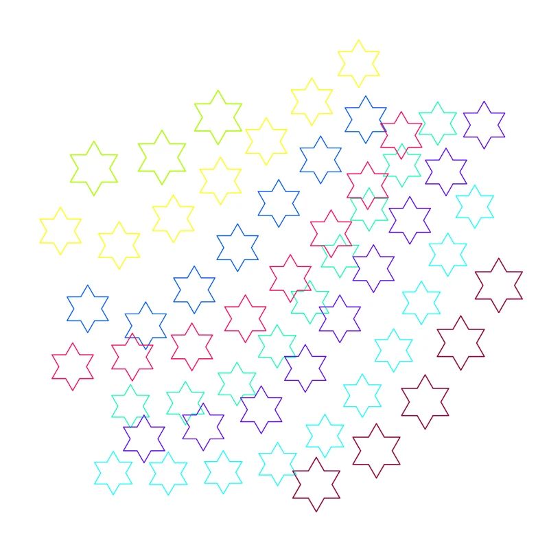 Sterne,stern, bunte Sterne