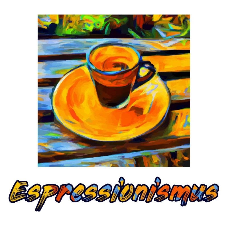 Expressionismus Espresso ergibt Espressionismus