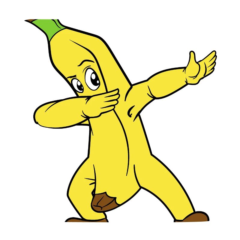 Dabbing Dab Banane
