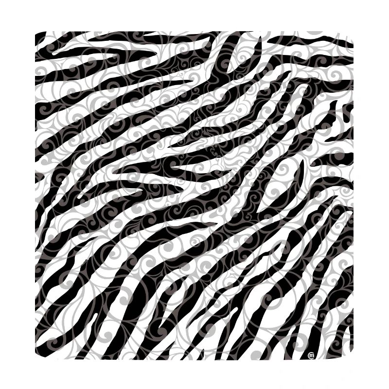 Swirly Zebra Muster