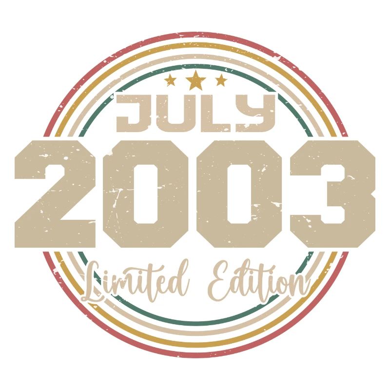 2003 Geburtstag Juli 2003 Geschenk Juli 2003