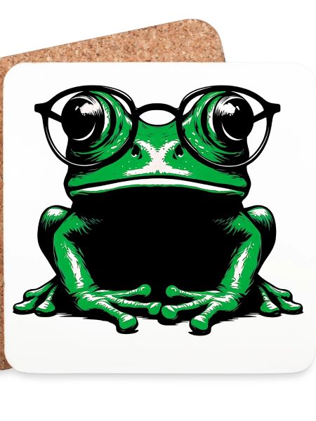 Frosch mit Brille