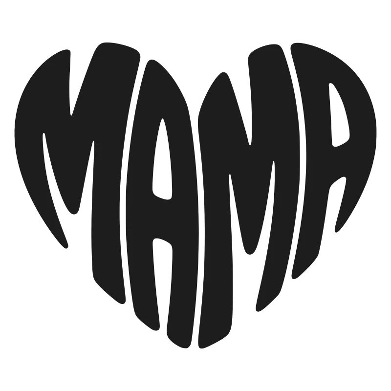 Mama Herz Form Mutter Herzform Muttertag Geschenk