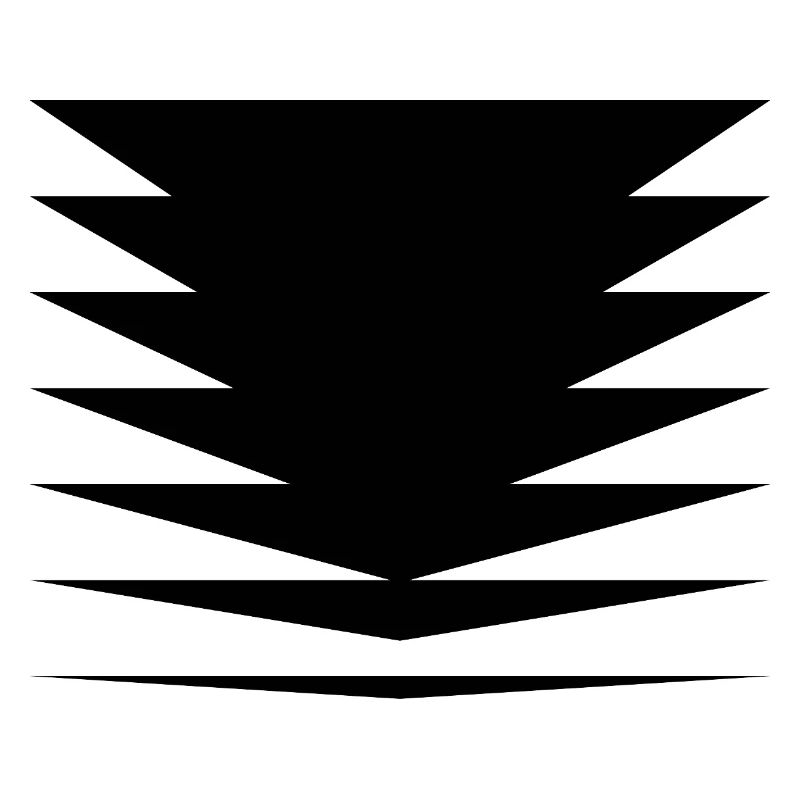 Black triangles design
