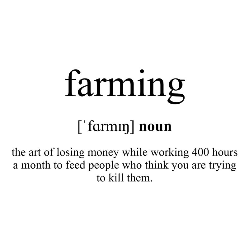 Farming (Landwirtschaft) Definition Dictionary