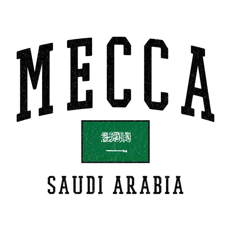 Mecque, Arabie Saoudite : Conception du drapeau