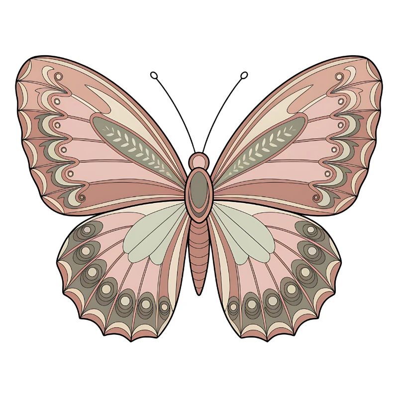 Boho Schmetterling