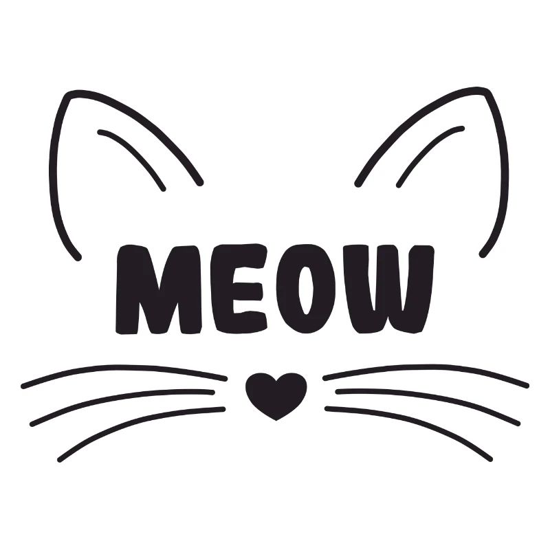 Miau Katzengesicht