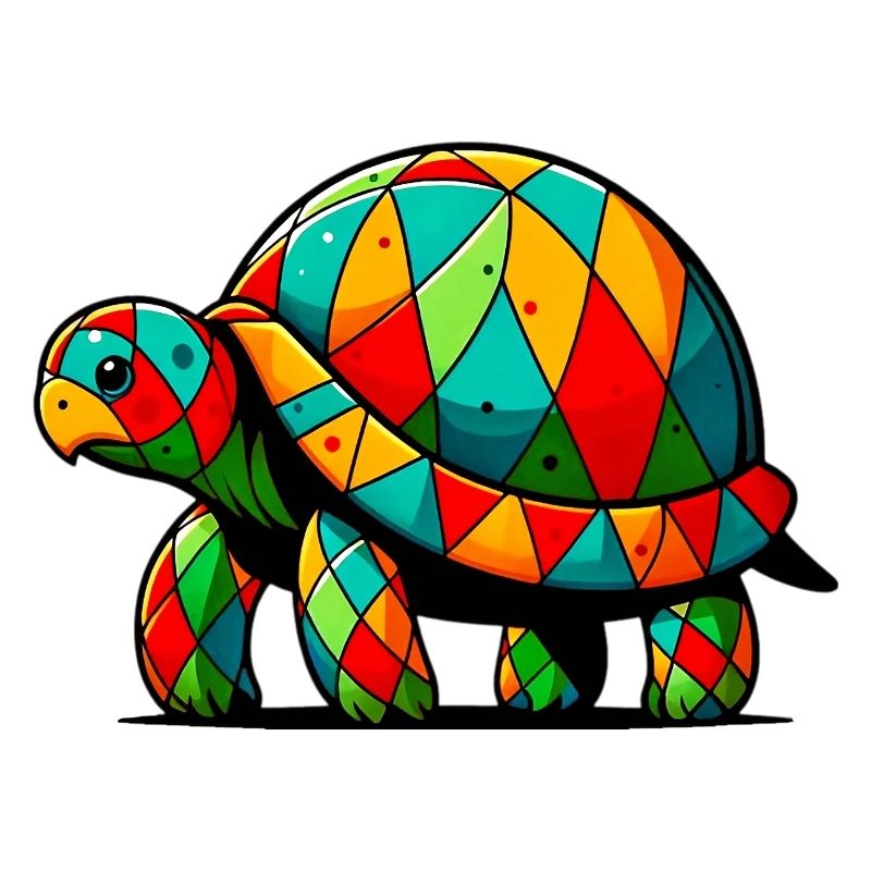 Harlekin-Schildkröte