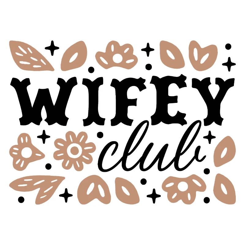 Ehefrau Club Ehefrau Brautdusche Land Blumen Boho