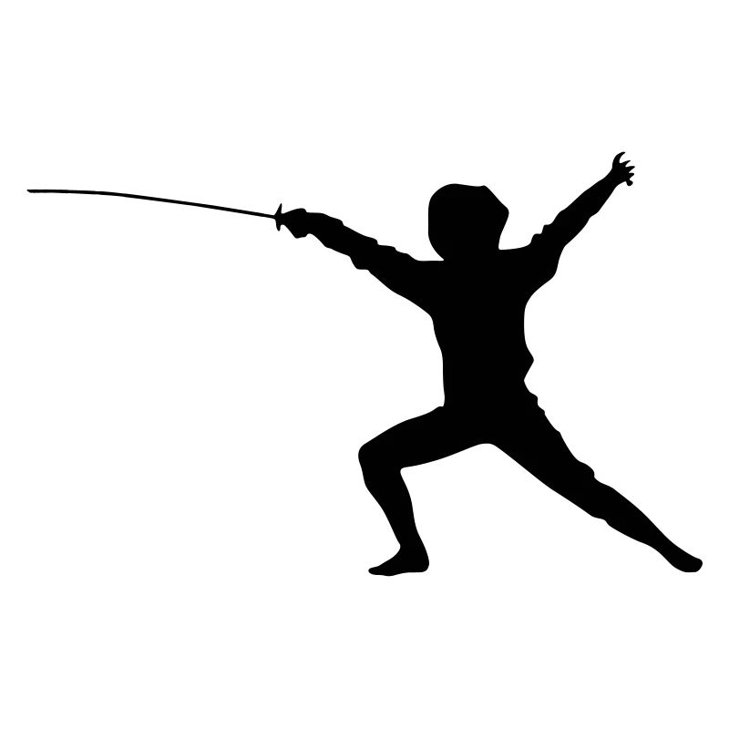 Fechten Silhouette