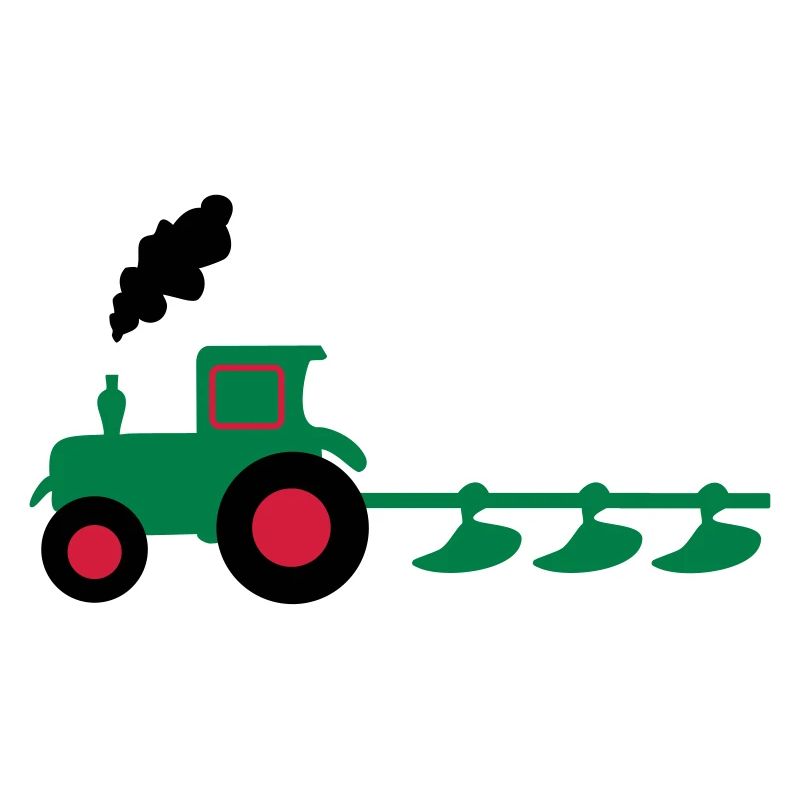 traktor trecker pflug