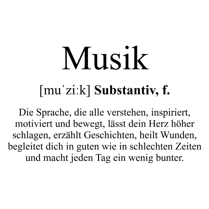 Musik Definition Dictionary
