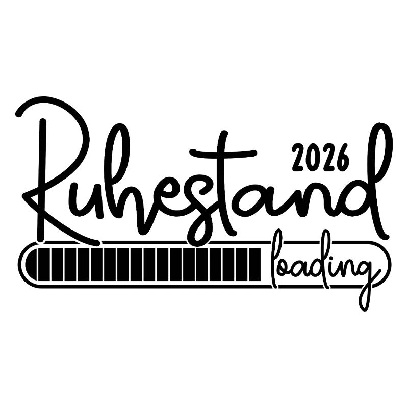 Retirement 2026 Loading – Humorous Motif