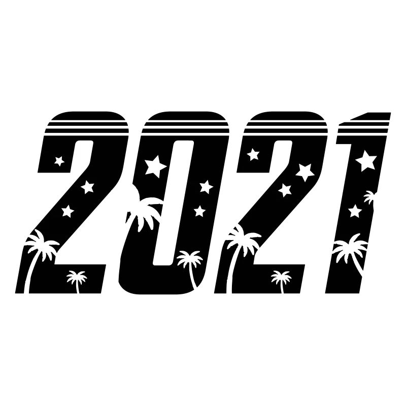 2021 beach palmen