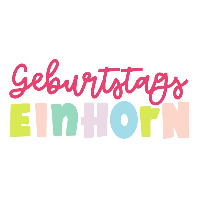 Geburtstags EINHORN