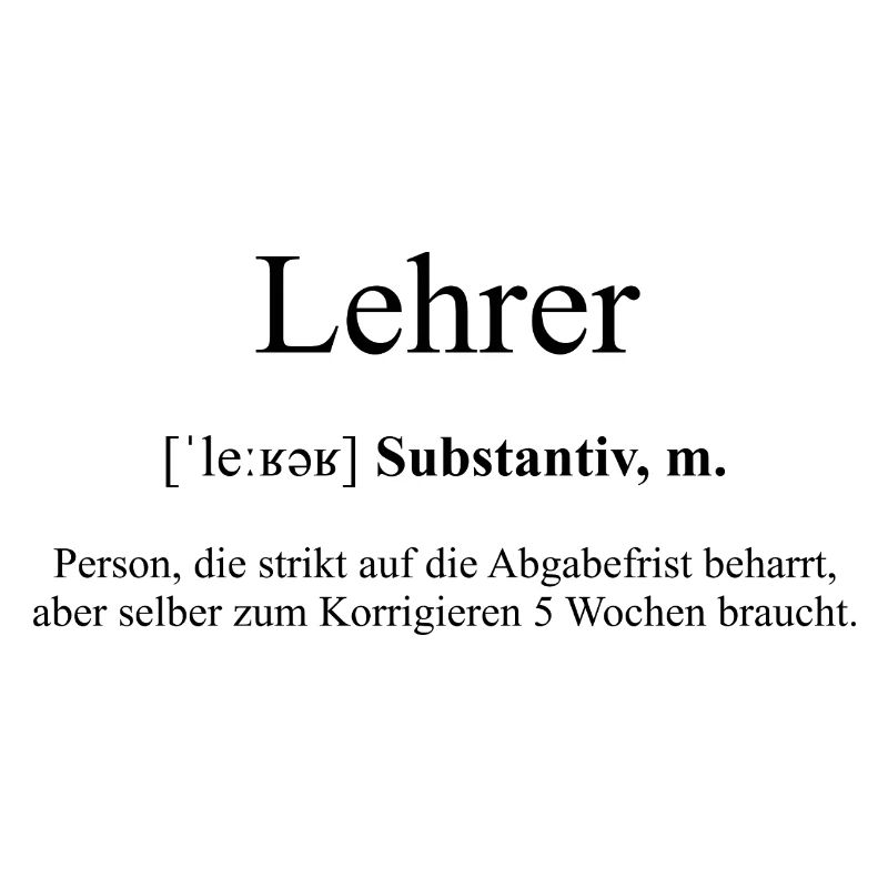 Lehrer Definition Dictionary