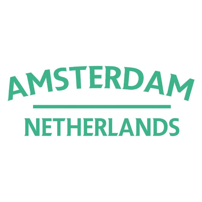 Amsterdam – Netherlands Textdesign
