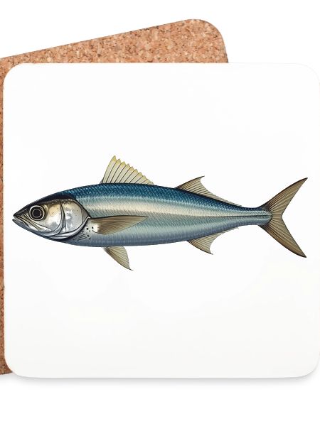 Azure Silver Fish Illustration