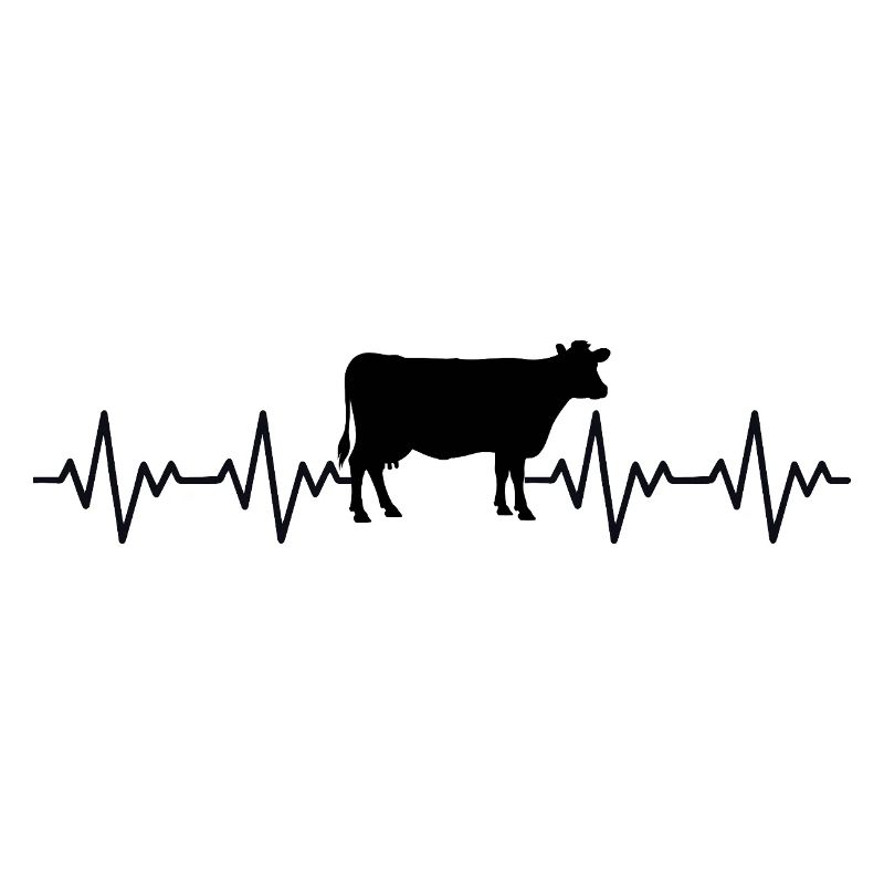 Bauer Kuh EKG Herzschlag