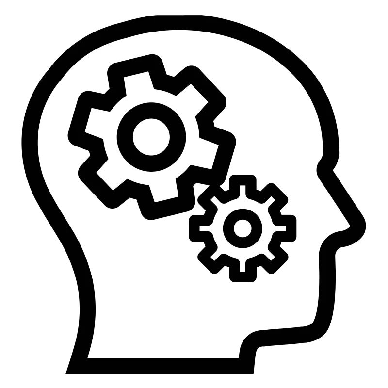 Brain, thinking, pondering, thinking