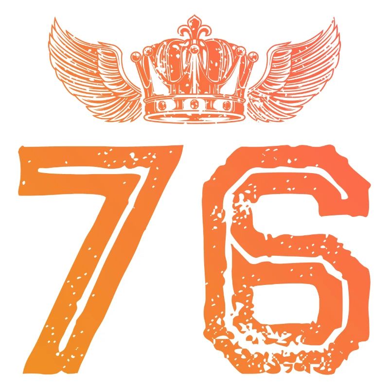 76 Zahl Krone