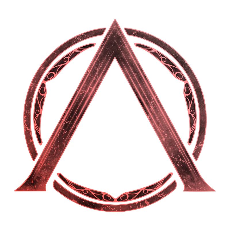 Sparta Lambda symbol fire red