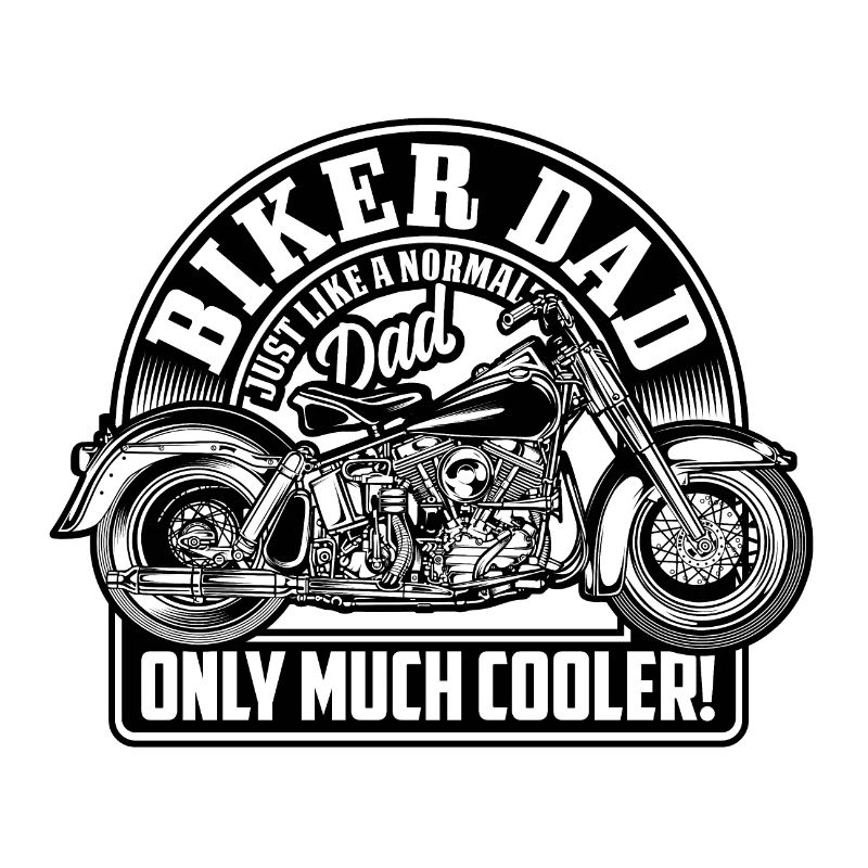 Vater - Bester Dad - Biker Daddy - pos