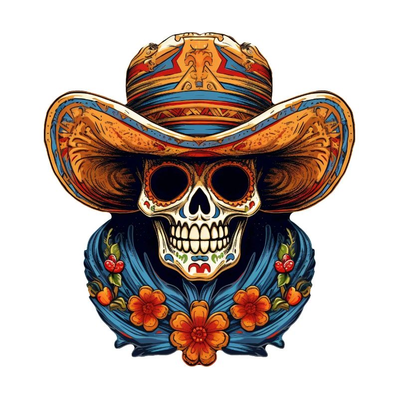 Cinco de Mayo Skull