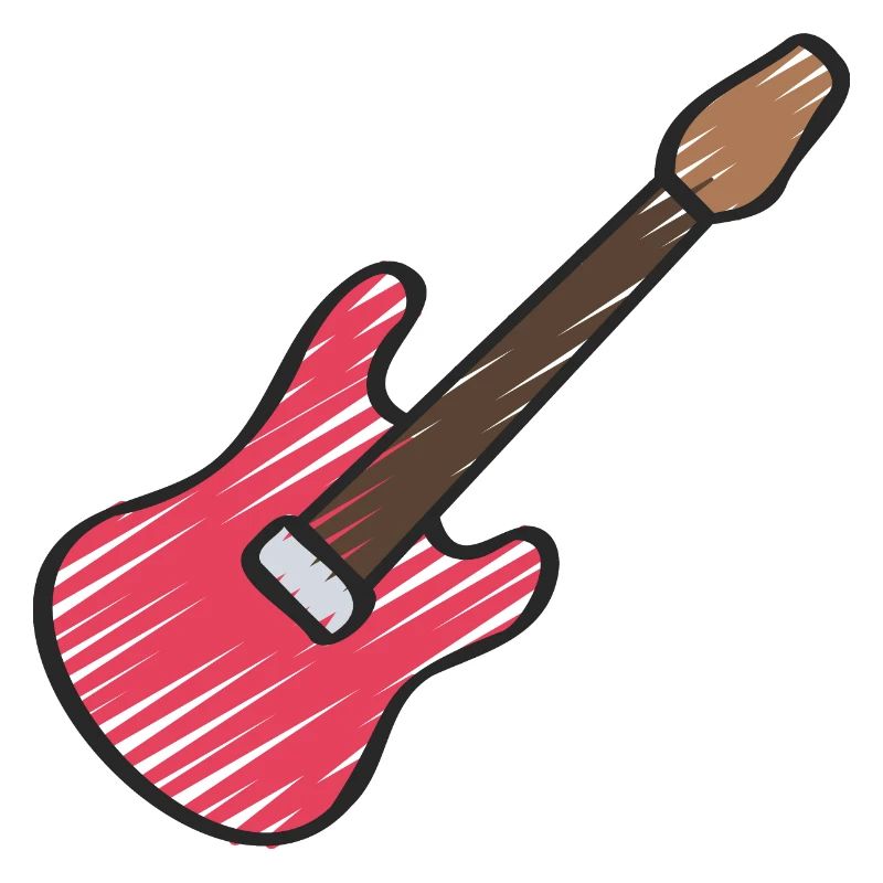 Red Guitar