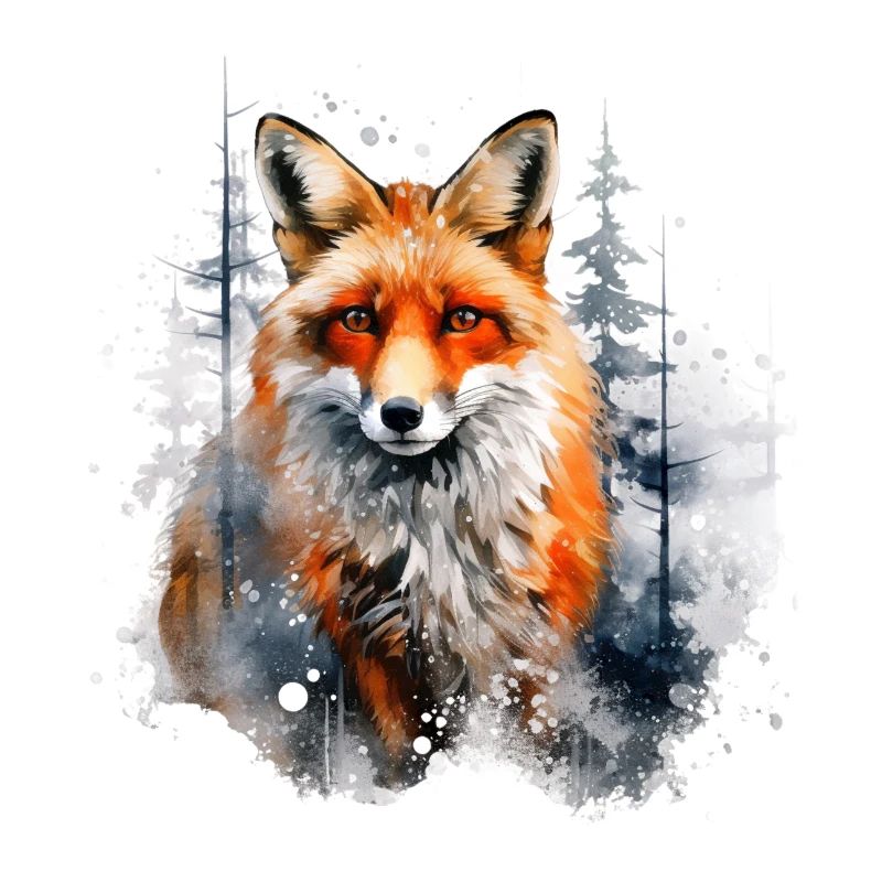 Rotfuchs, Schnee