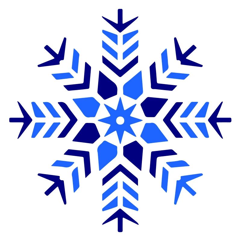 Icône de neige de flocon de neige
