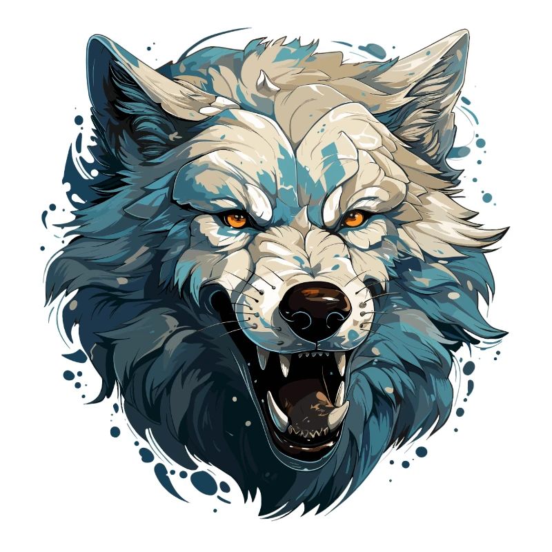 Wolf - Illustration