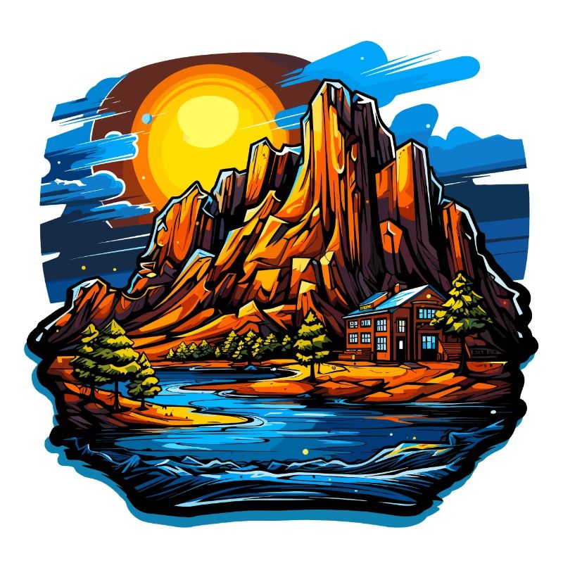 Paysage - Illustration