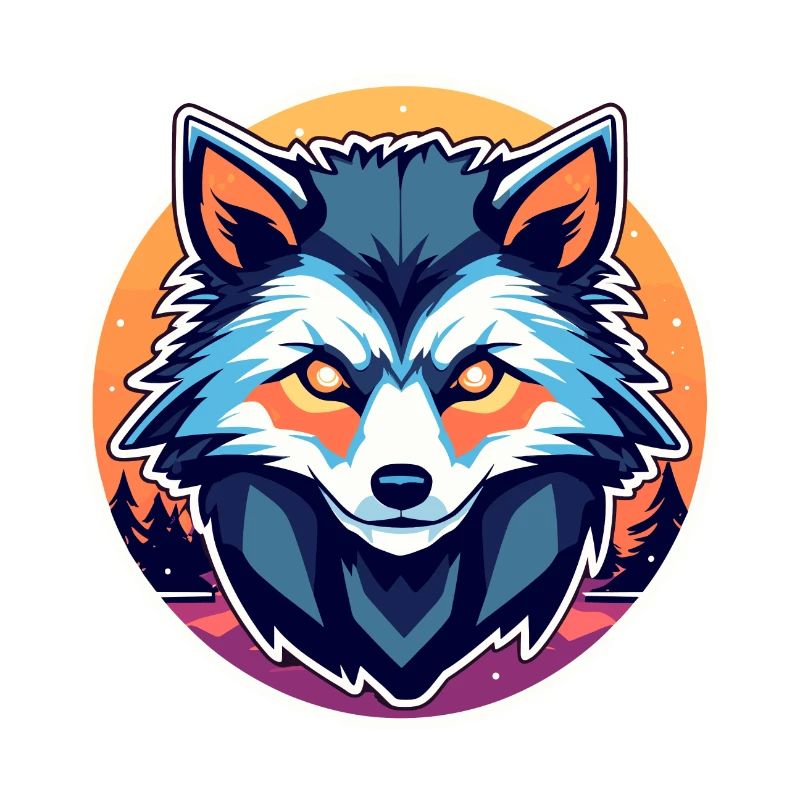 Werwolf Halloween Illustration