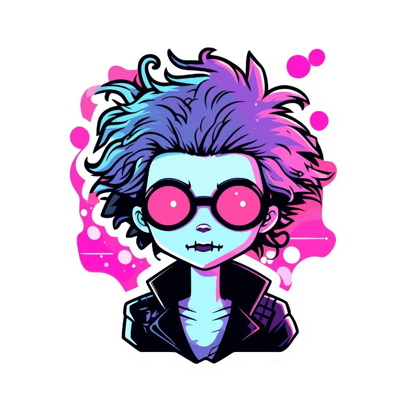Illustration de zombie mignon