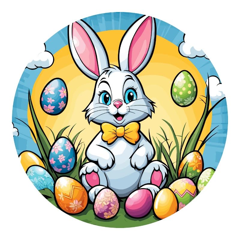 Lapin de Pâques Illustration de Pâques