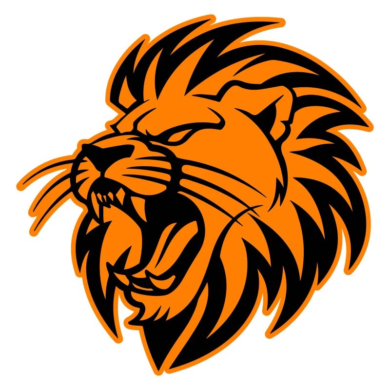 Lion Head Symbol Lion