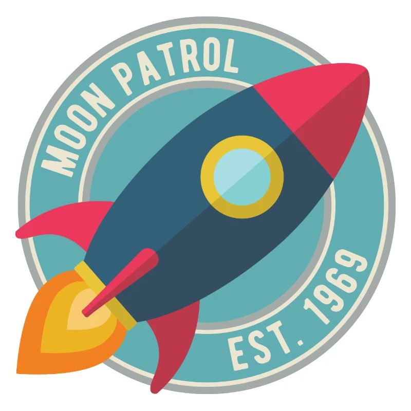 Fusée Moon Patrol Rocket
