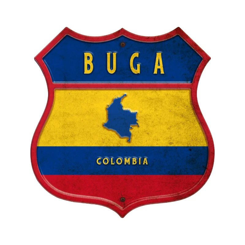 Buga Kolumbien Wappen Design