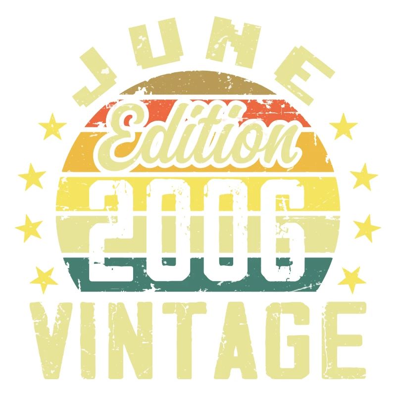 Juni 2006 Juni Retro Geburtstagsgeschenk Juni 2006