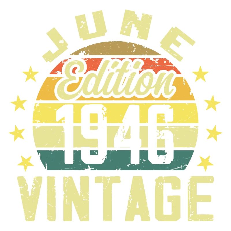 Juni 1946 Juni Retro Juni 1946 Geburtstagsgeschenk