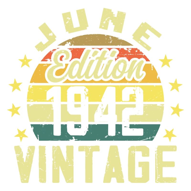 Juni 1942 Juni Retro Juni 1942 Geburtstagsgeschenk