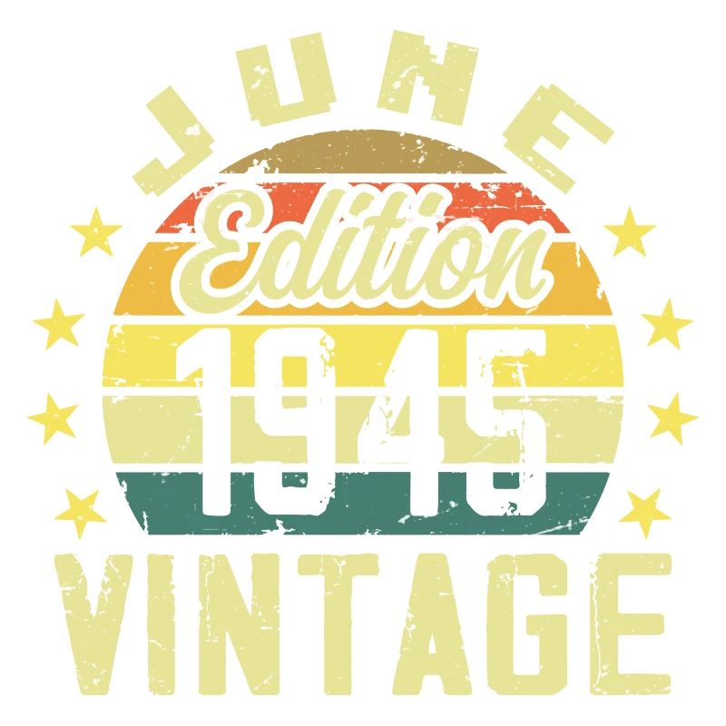 Juni 1945 Juni Retro Juni 1945 Geburtstagsgeschenk