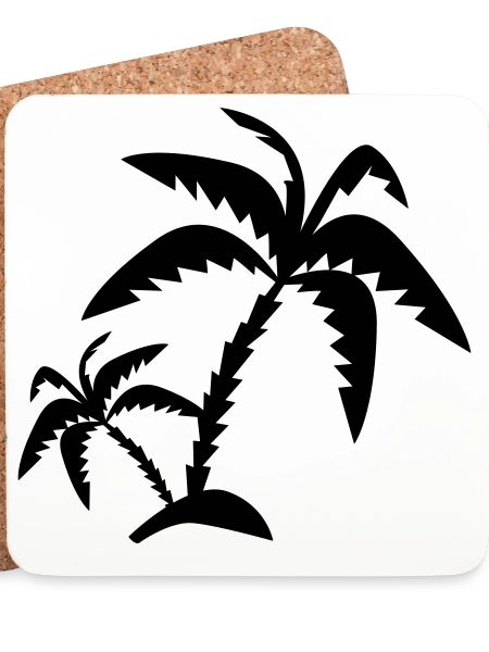 Two palm trees