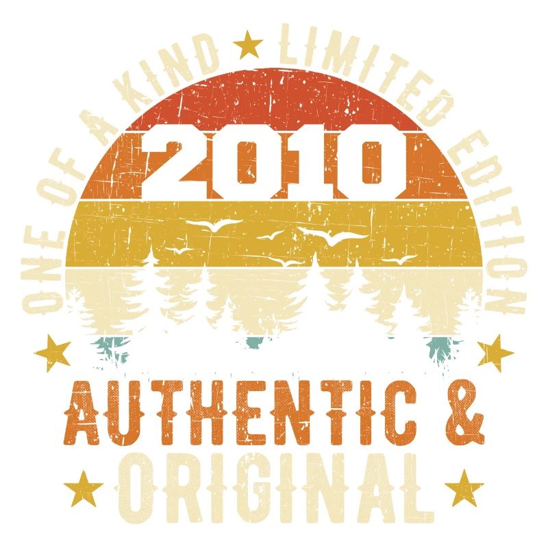 Original 2010 Geburtstagsgeschenk 2010 authentisch