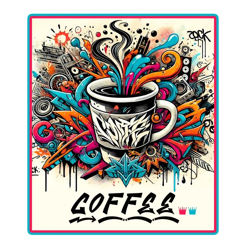 Coffee Graffiti Explosion