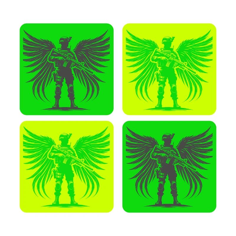 Conception d’ange soldat