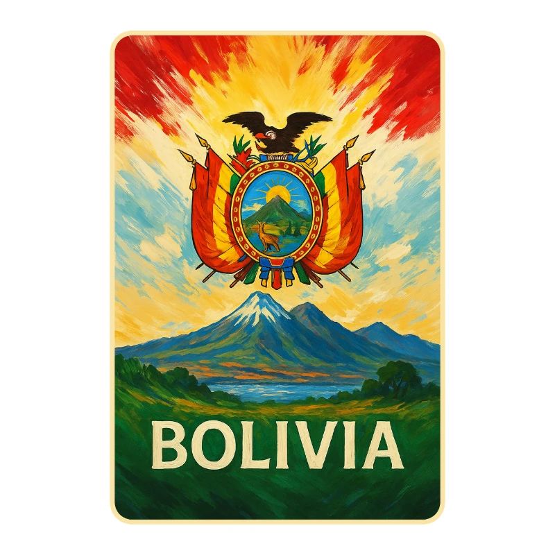 Bolivia Flags Landscape Design