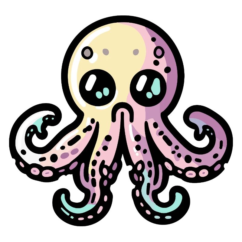 Octopus Halloween Zombie